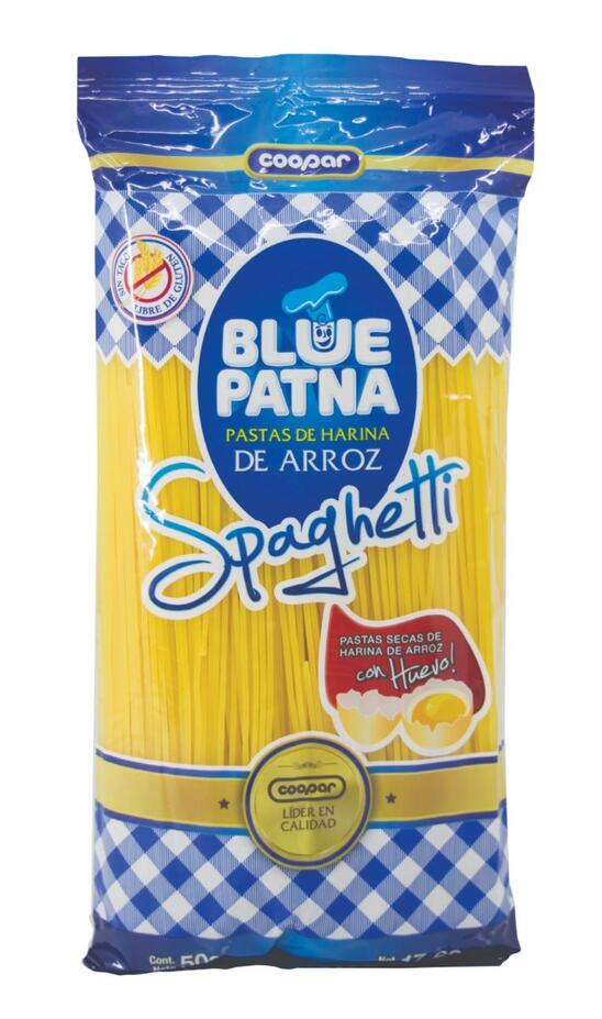 Fideos de Arroz Spaguetti x 500 gr - Blue Patna