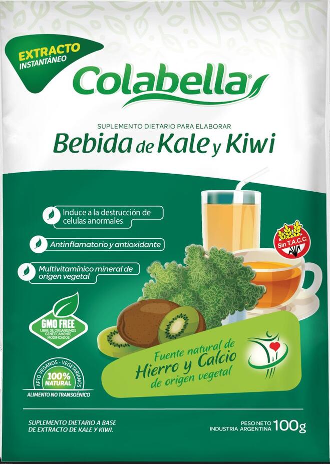 Extracto de Kale y Kiwi x 100 gr - Colabella