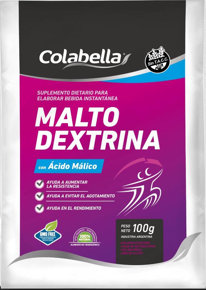 Maltodextrina y Acido Málico 100 gr - Colabella