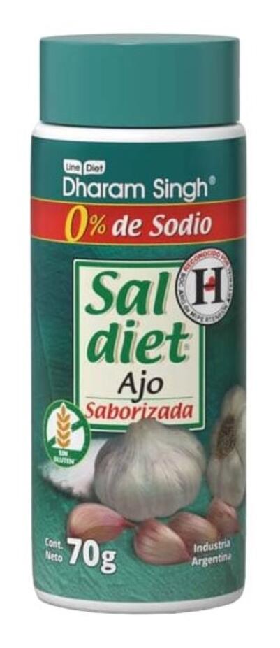 Sal Diet Con Ajo x 140 gr = Dharam Singh