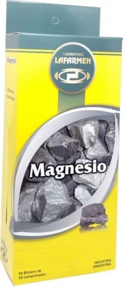 Magnesio 30 Blíster x 10 comp - Lafarmen