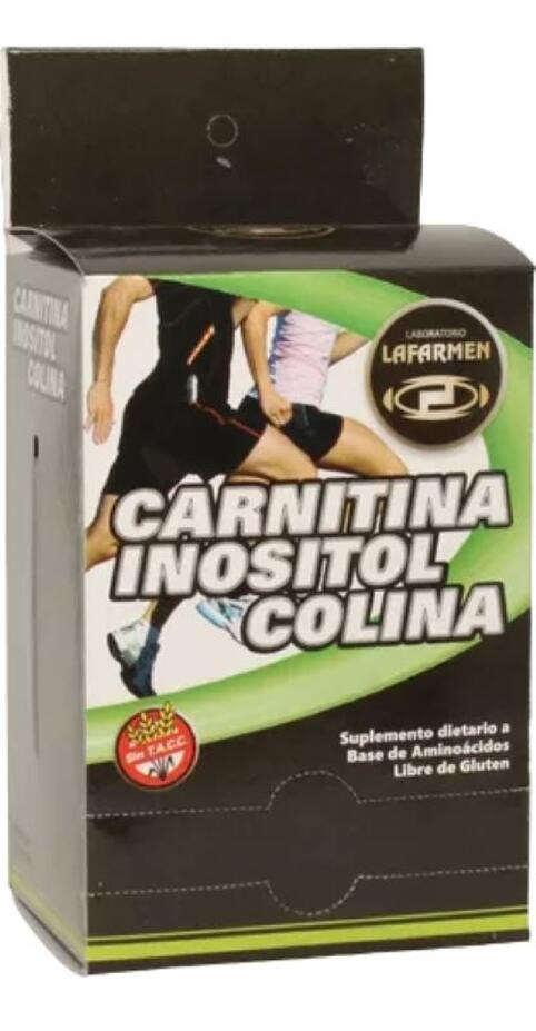 Carnitina Inositol Colina 15 Blíster x 10 comp - Lafarmen