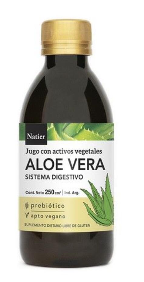 Aloe Vera Jugo 100% Digestivo x 250 cc - Natier