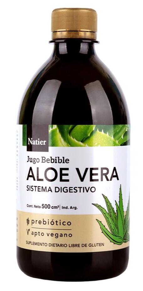 Aloe Vera Jugo 100% Digestivo x 500 cc - Natier