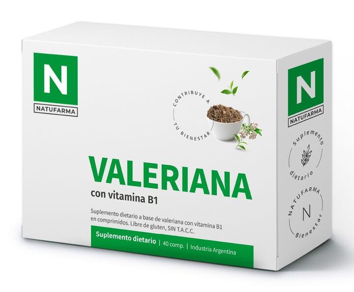 Valeriana x 40 comp Natufarma