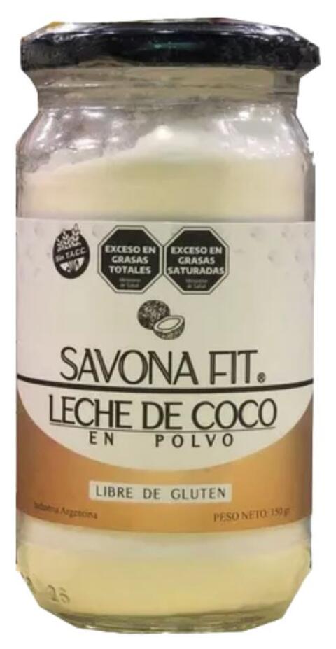 Leche de coco x 150 gr = Savona