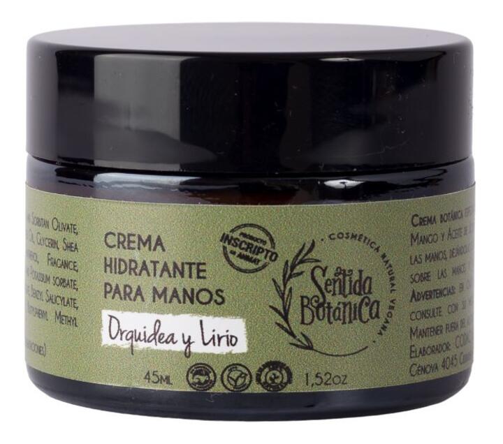 Crema de manos Orquidea y Lirio x 45 cc = Sentida Botanica