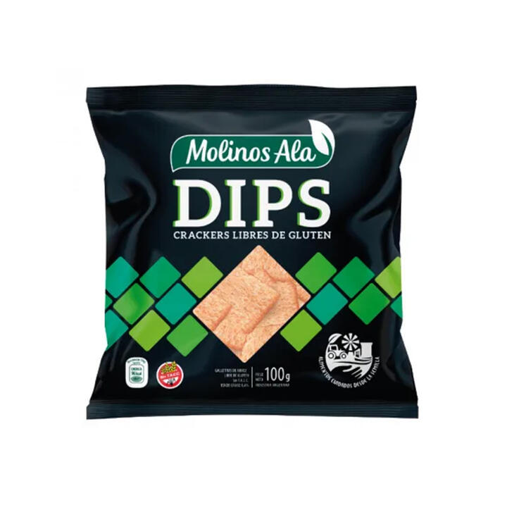 Crackers con Sal x 100 gr Molinos Ala