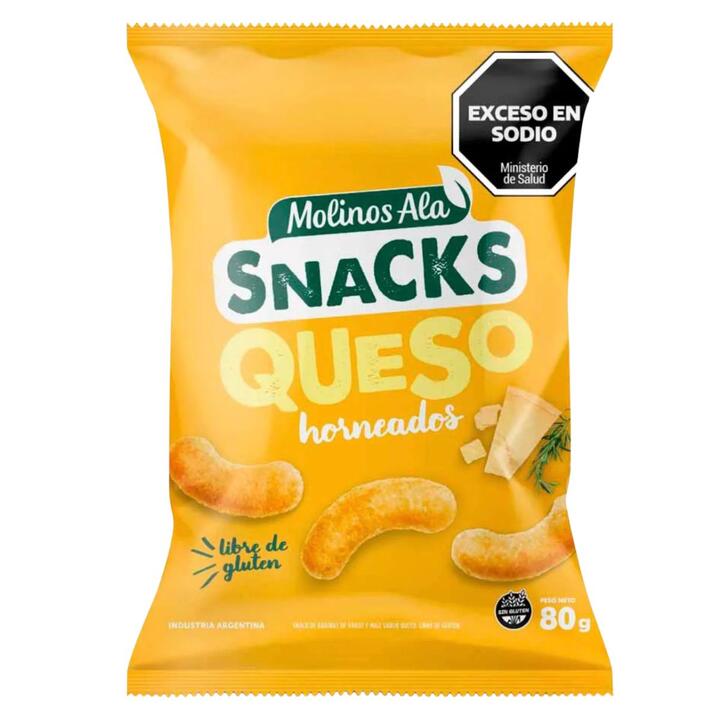 Snack Queso x 80 gr Molinos Ala