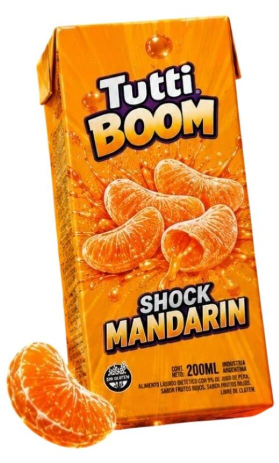 Jugo de Mandarina x 200 cc Tutti
