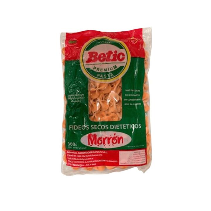 Fideos Moño Morrón x 300 gr - Betic
