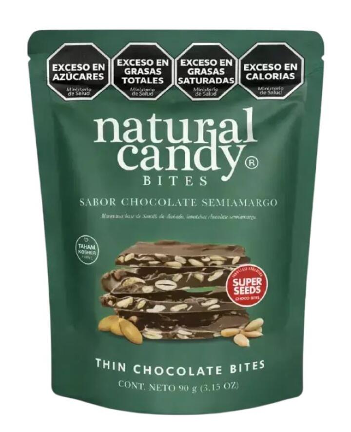 Thin Chocolate Bites X 90 gr - Natural Candy