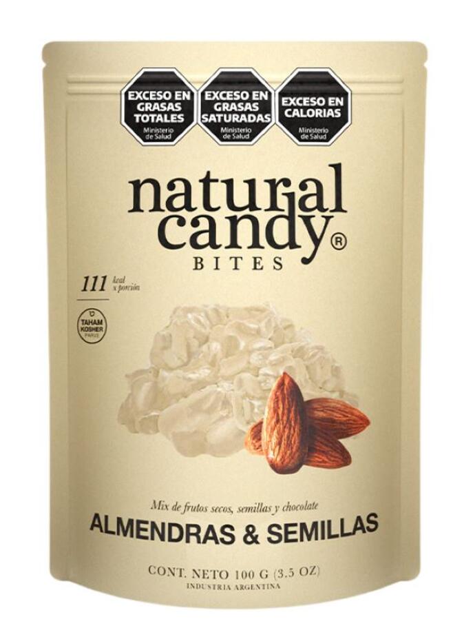 Almendras con Chocolate Blanco x 100 gr - Natural Candy