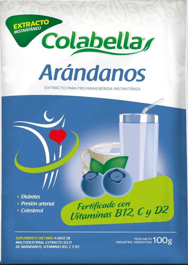 Extracto de Arándanos x 100 gr - Colabella