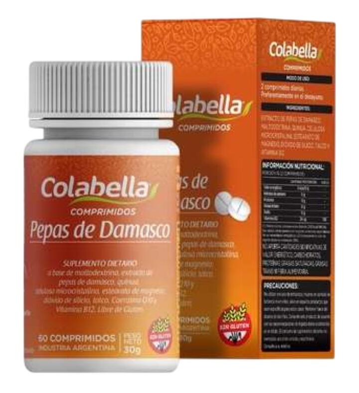 Suplemento de Damasco x 60 comp - Colabella