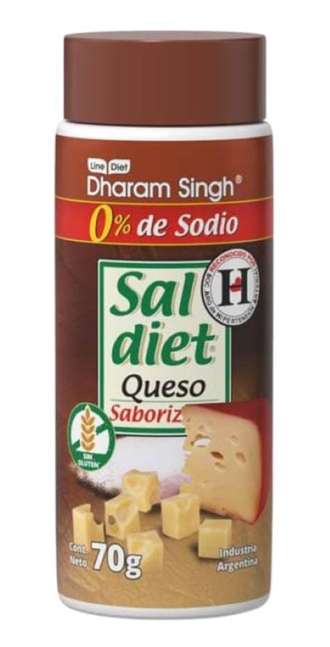 Sal Diet con Queso x 70 gr - Dharam Singh