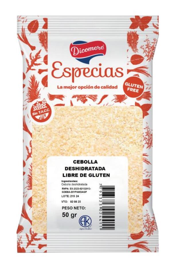 Cebolla Deshidratada x 50 gr Dicomere