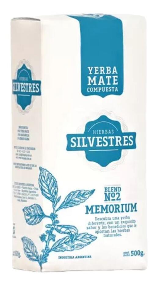 Yerba Mate Silvestre Nro 2 Memorium - Hierbas Silvestres