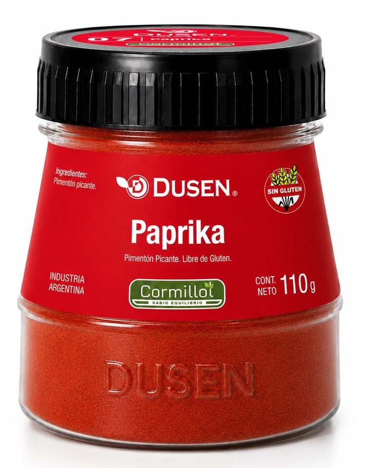 Pimentón picante Paprika x 110 gr - Dusen