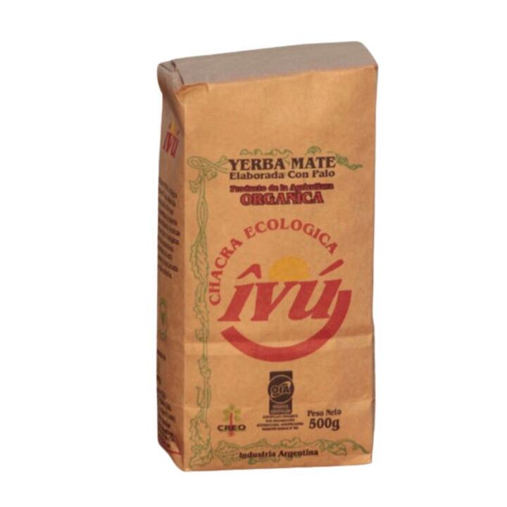 Yerba Mate Orgánica x 500 gr Ivu