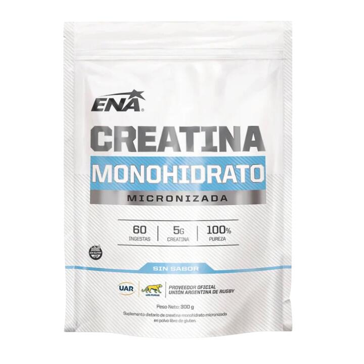 Creatina Micronizada Sin Sabor x 300 gr ENA