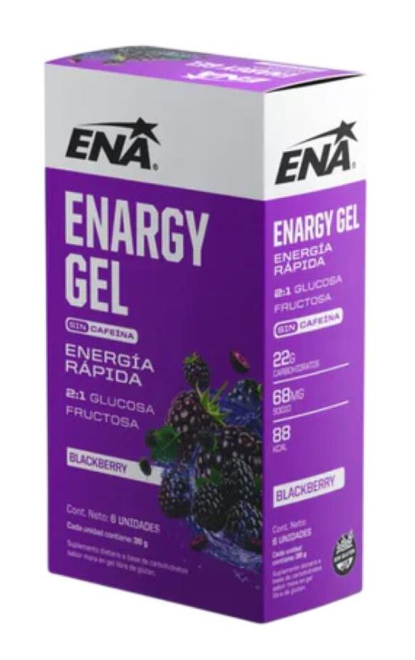 Enargy Gel Blackberries x 12 unid ENA