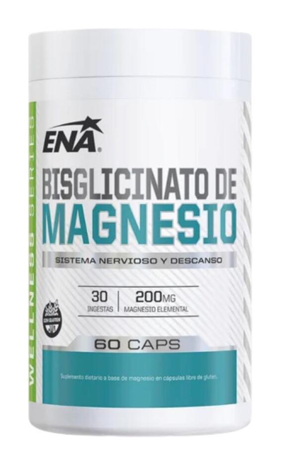 Bisglicinato de Magnesio x 60 caps ENA