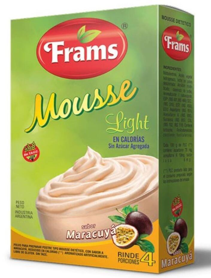 Mousse Maracuya x 30 gr Frams