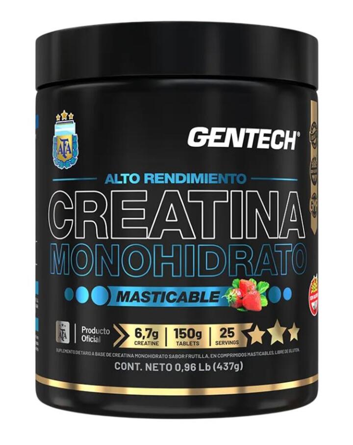 Creatina Masticable x 437 gr Gentech