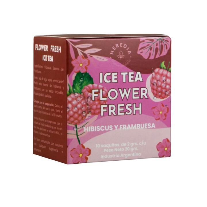 Te Ice Flower Fresh Hibiscus y Frambuesa x 10 saq = Heredia