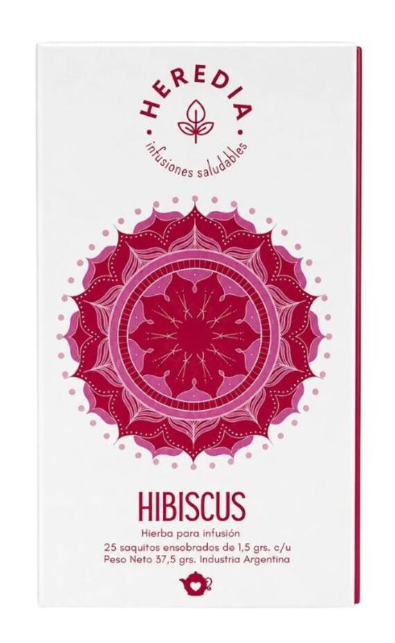 Te Hibiscus x 25 saq = Heredia