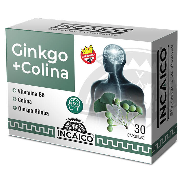 Gingko + Colina x 30 caps - Incaico