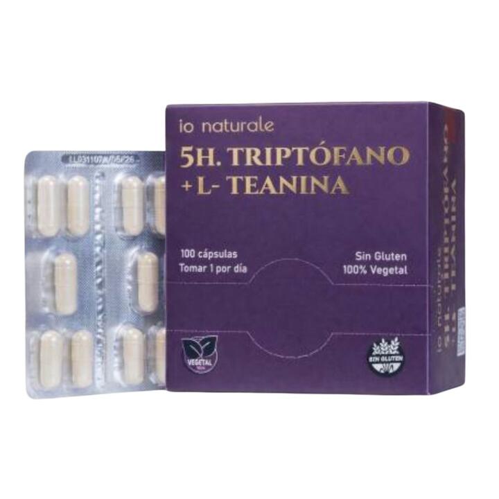 5H Triptofano + L Teanina x 100 caps - Io Naturale