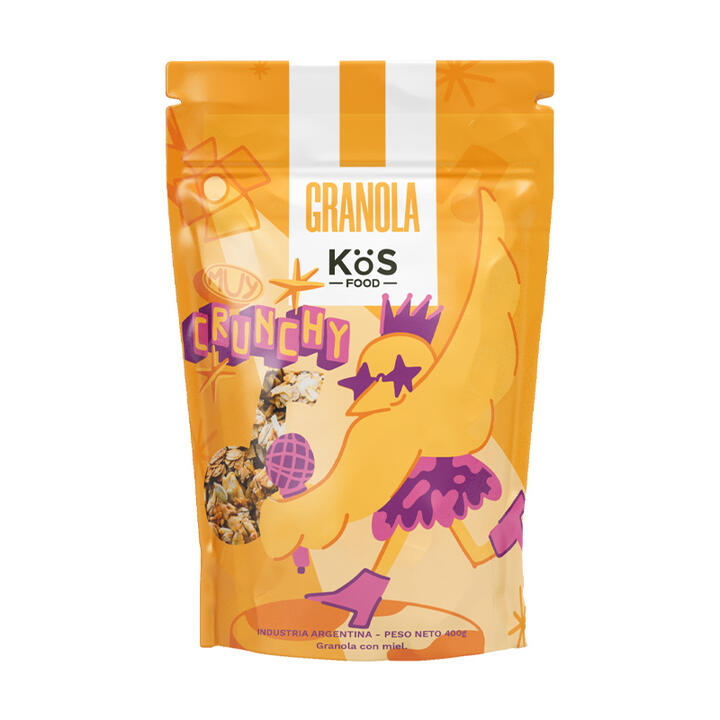 Granola Crunchy x 400 gr KöS Food