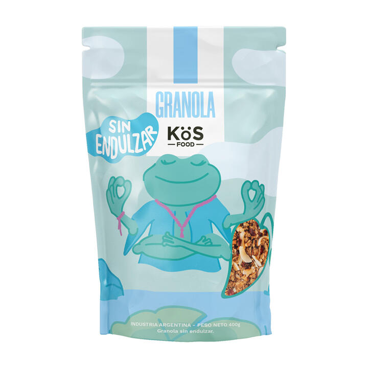 Granola Sin Endulzar x 400 g KöS Food