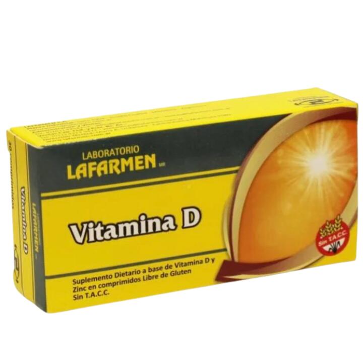 Vitamina D x 30 comp - Lafarmen