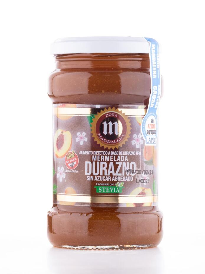 Mermelada de Durazno Con Stevia x 360 gr Doña Magdalena