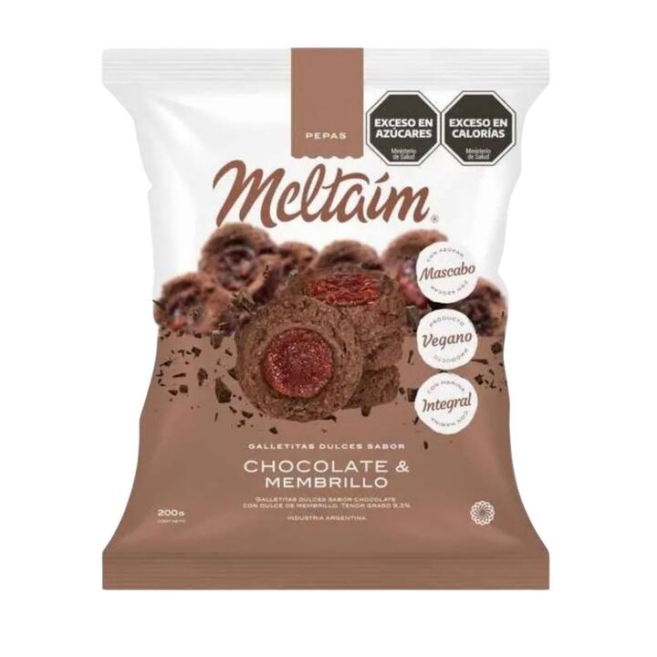 Pepas de Chocolate y Membrillo x 300 gr - Meltaim