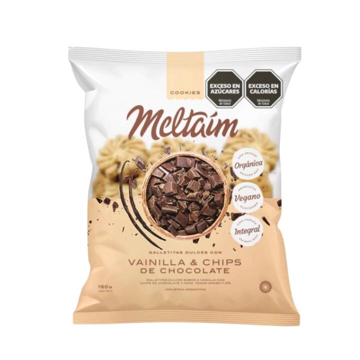 Cookies Vainilla y Chips Chocolate x 150 gr - Meltaim