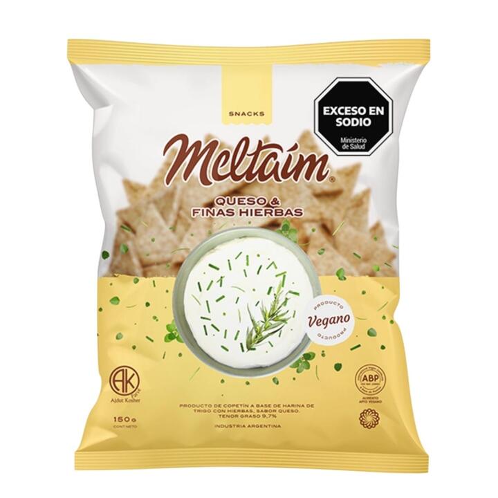 Snack Queso y Finas Hierbas x 150 gr - Meltaim