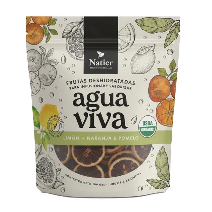 Agua Viva saborizada x 100 gr - Natier