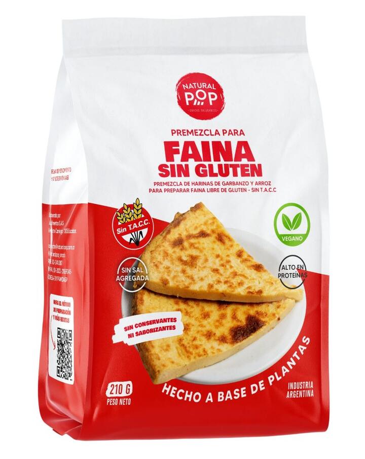 Faina x 210 gr - Natural Pop