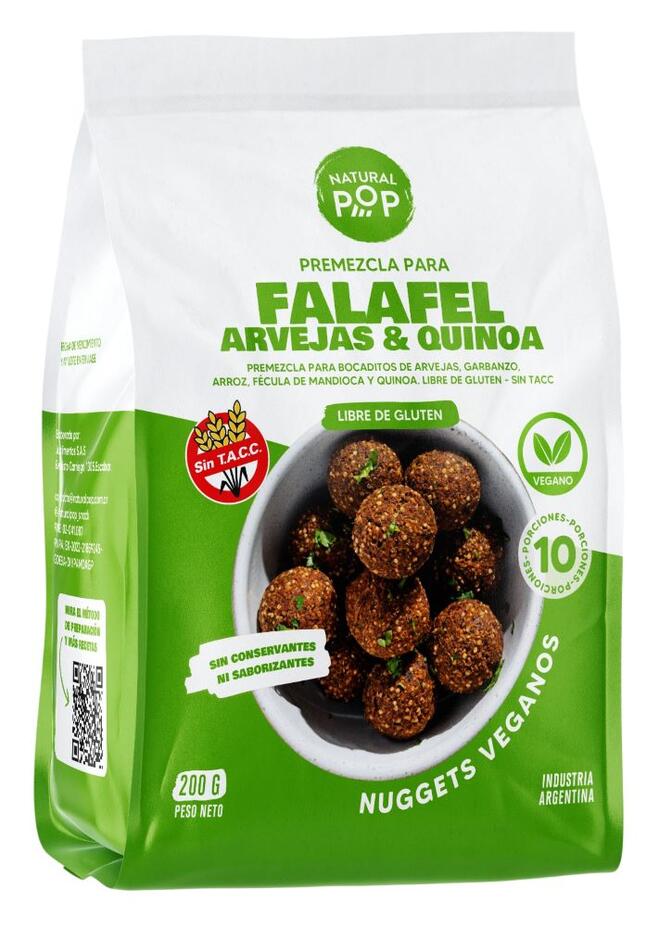 Falafel x 200 gr - Natural Pop