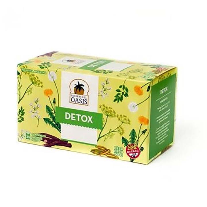 Te Detox x 25 saq - Hierbas del Oasis