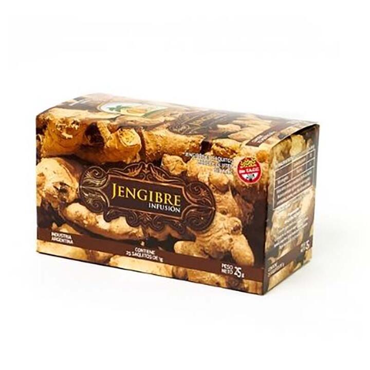 Te Jengibre x 25 saq - Hierbas del Oasis