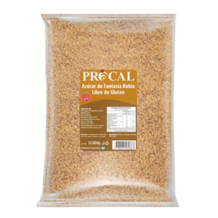 Azúcar Rubio x 800 gr Procal