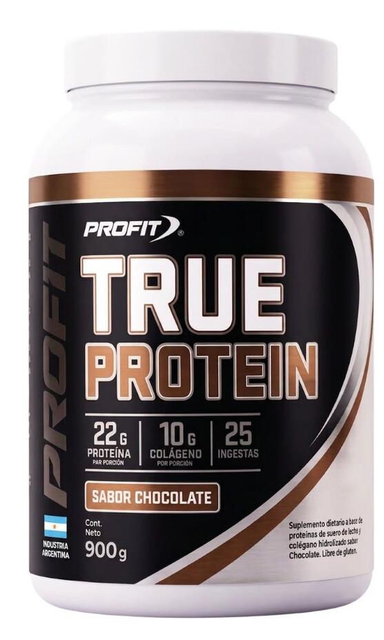 True Protein con Colágeno sabor Chocolate x 900 gr Profit