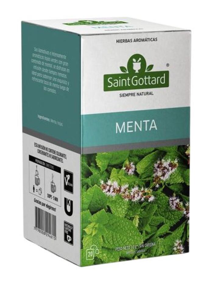 Te Menta x 20 saq SaintGottard