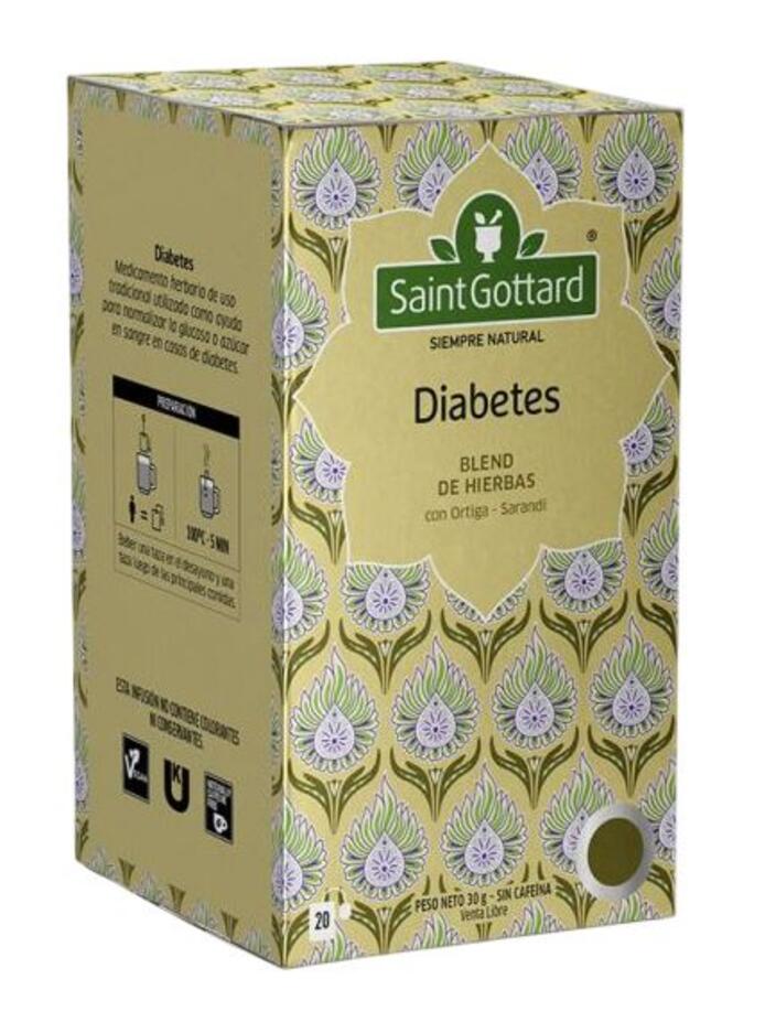 Tisana Diabetes x 20 saq SaintGottard
