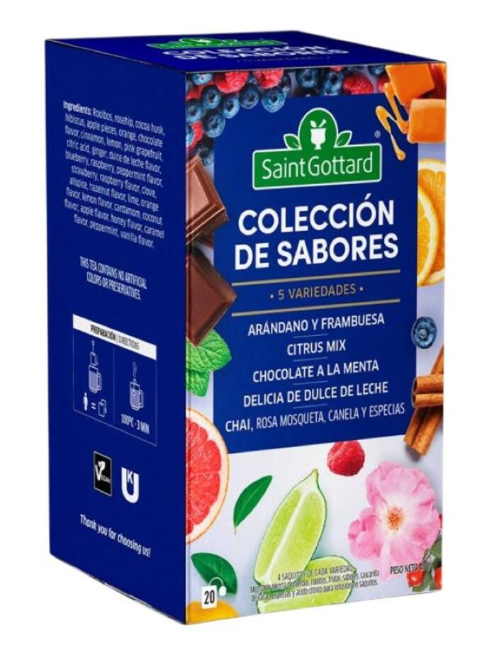 Colección Sabores x 20 saq SaintGottard